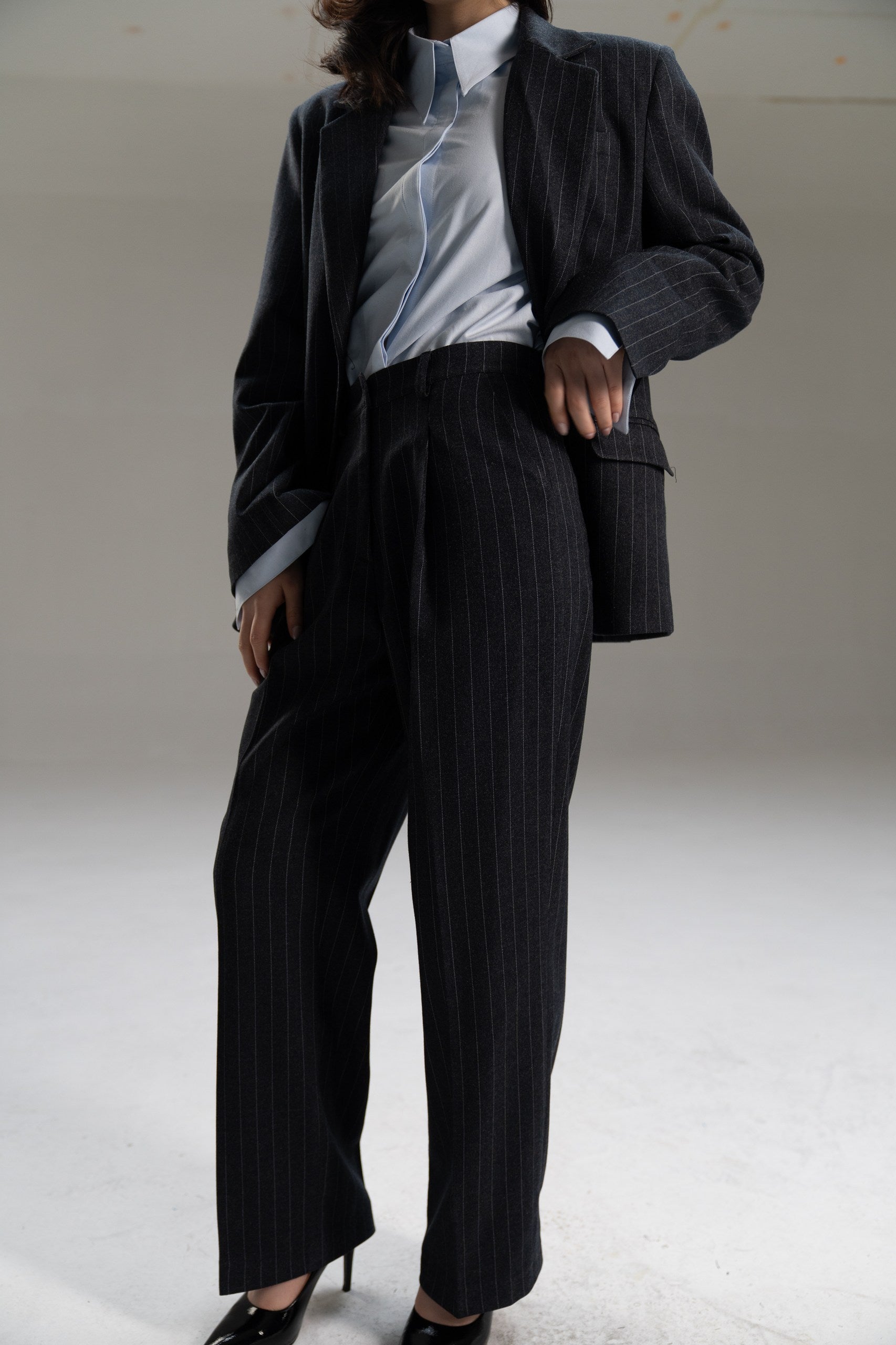 Oversized Blazer and Wide leg