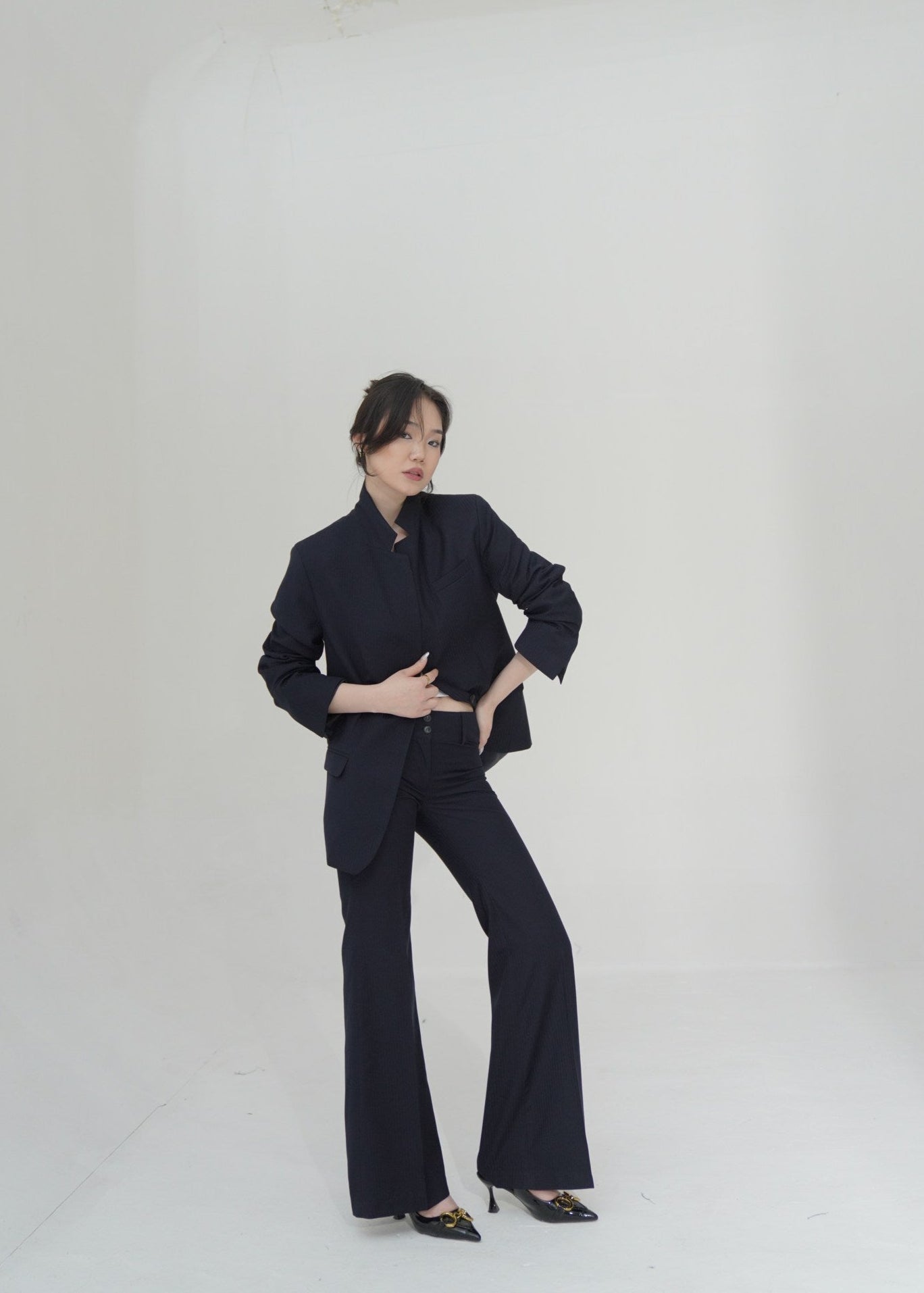 Boyfriend Blazer and Wide leg