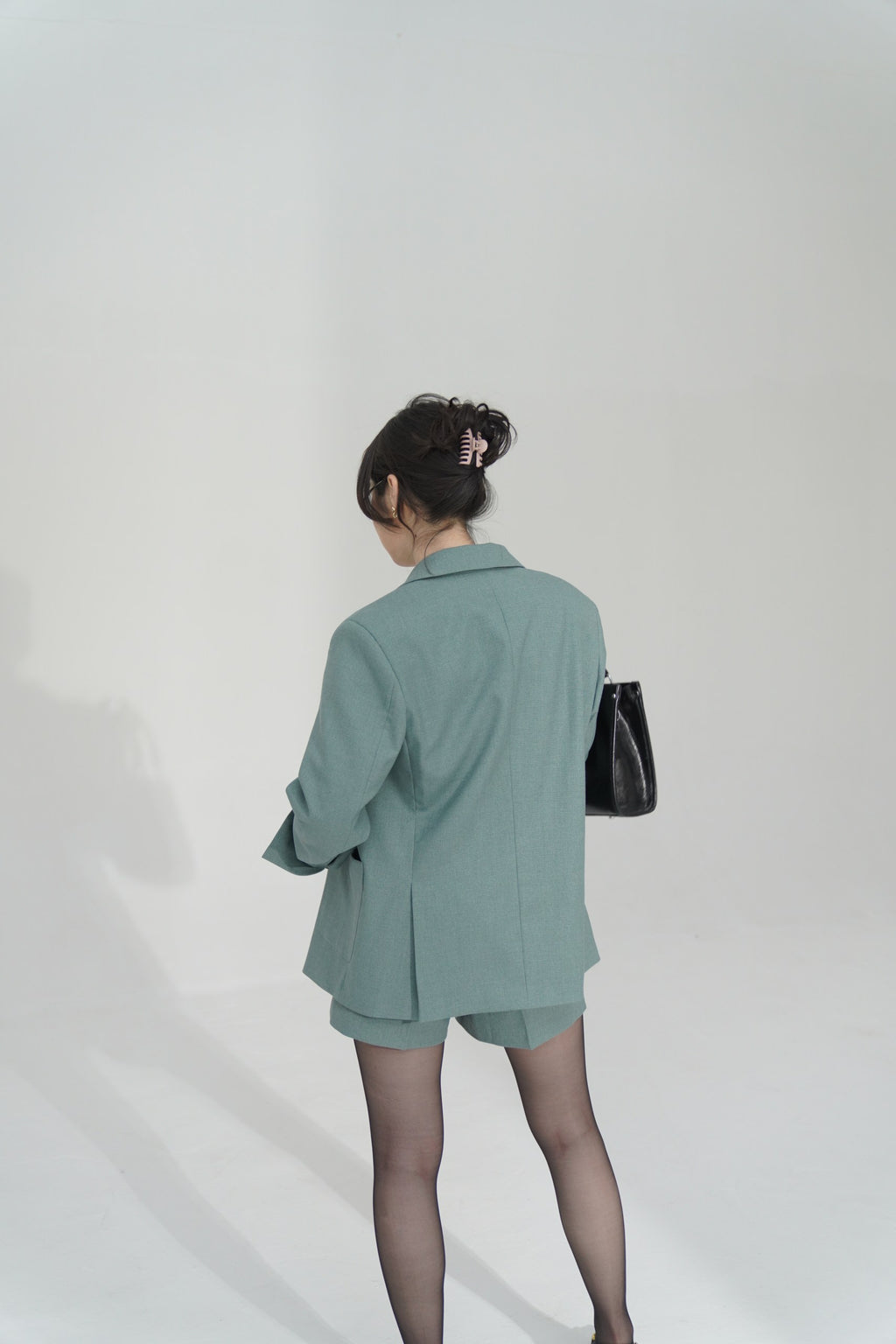 Oversized Blazer and Shorts