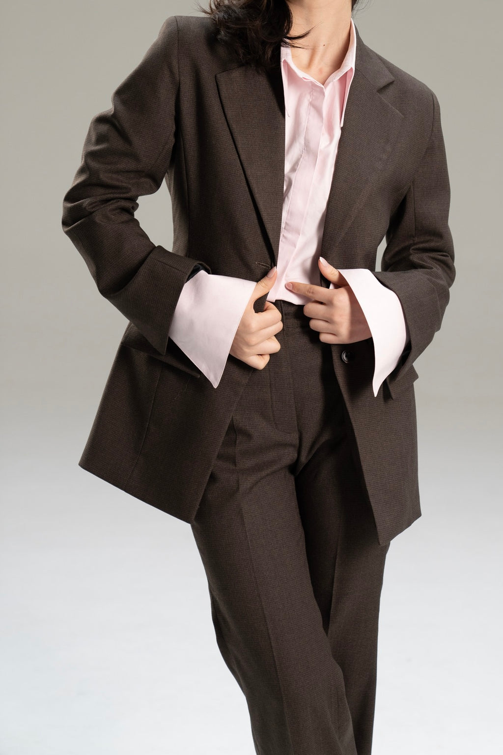 Fitted Blazer and Straight pants