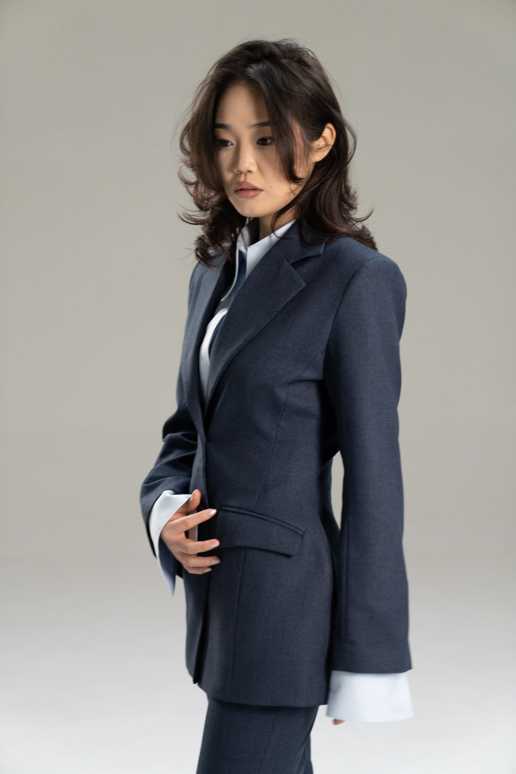 Fitted Blazer and Flared pants