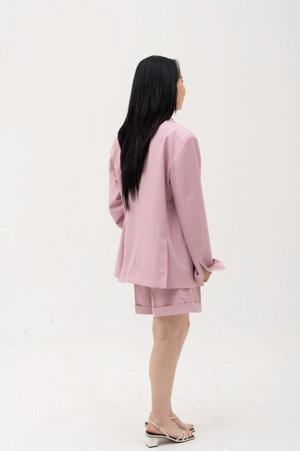 Oversized Blazer and Shorts