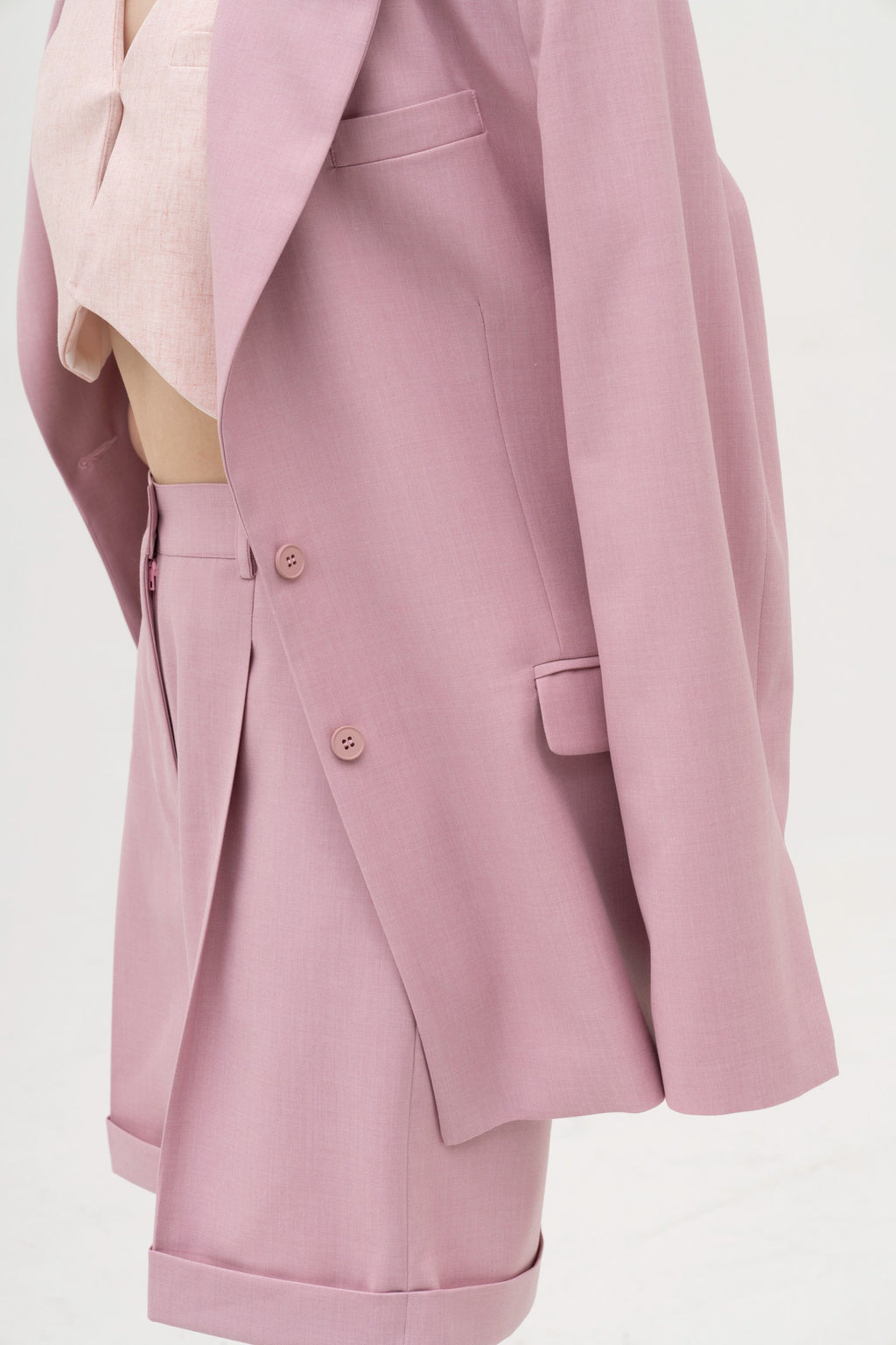 Oversized Blazer and Shorts